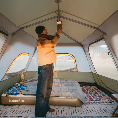 Naturehike Cape Double Layer Large Family Automatic Tent (6-8 Persons)