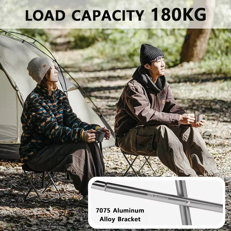 Naturehike XL01 Ultra-Light Compact Folding Stool 180kg Load