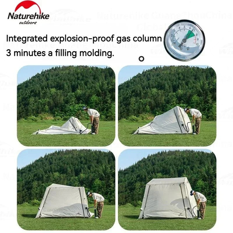 Naturehike AIR 7.0 Inflatable Waterproof Camping Tent