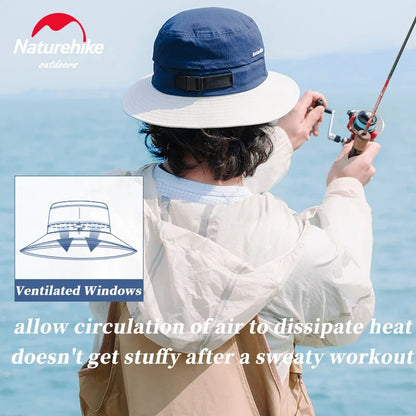 Naturehike Sun Protection Anti-UV Panama Fisherman Hat