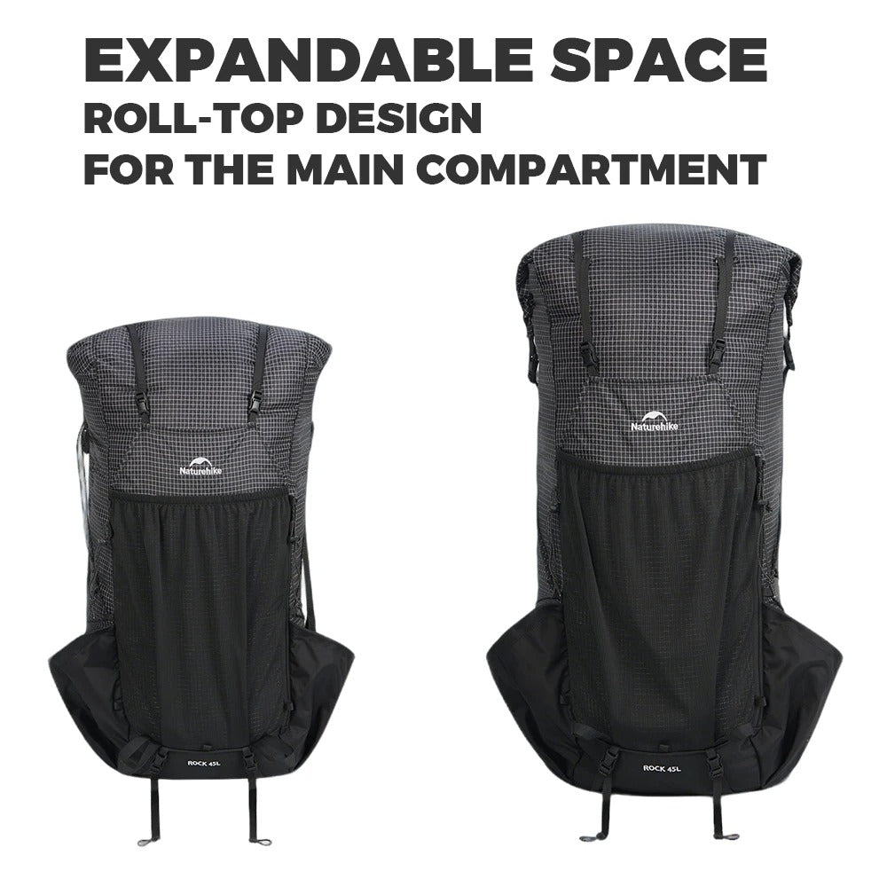 Naturehike Backpack Rock 2.0 Upgraded Ultralight Backpack