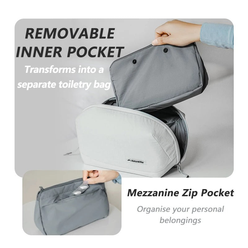 Naturehike Oxygen 2 in 1 Wet & Dry Separation Toiletry Bag