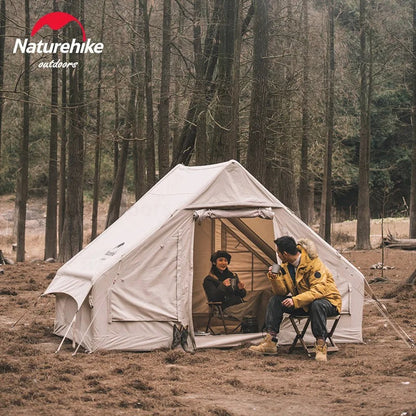Naturehike Air 6.3 Inflatable Cotton Glamping Tent for Family Outdoor Camping