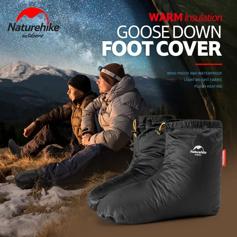 Naturehike Lightweight Insulated Goose Down Foot Covers