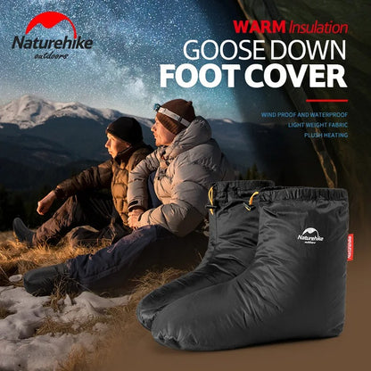 Naturehike Lightweight Insulated Goose Down Foot Covers