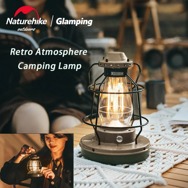 Naturehike Star Trails Retro Aesthetic Atmosphere Lamp Grey