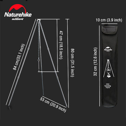 Naturehike ZJ01 Outdoor Picnic Light Tripod