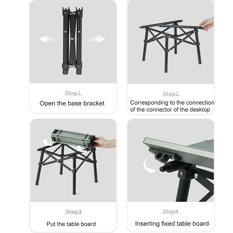 Naturehike Outdoor Portable Folding Table Green