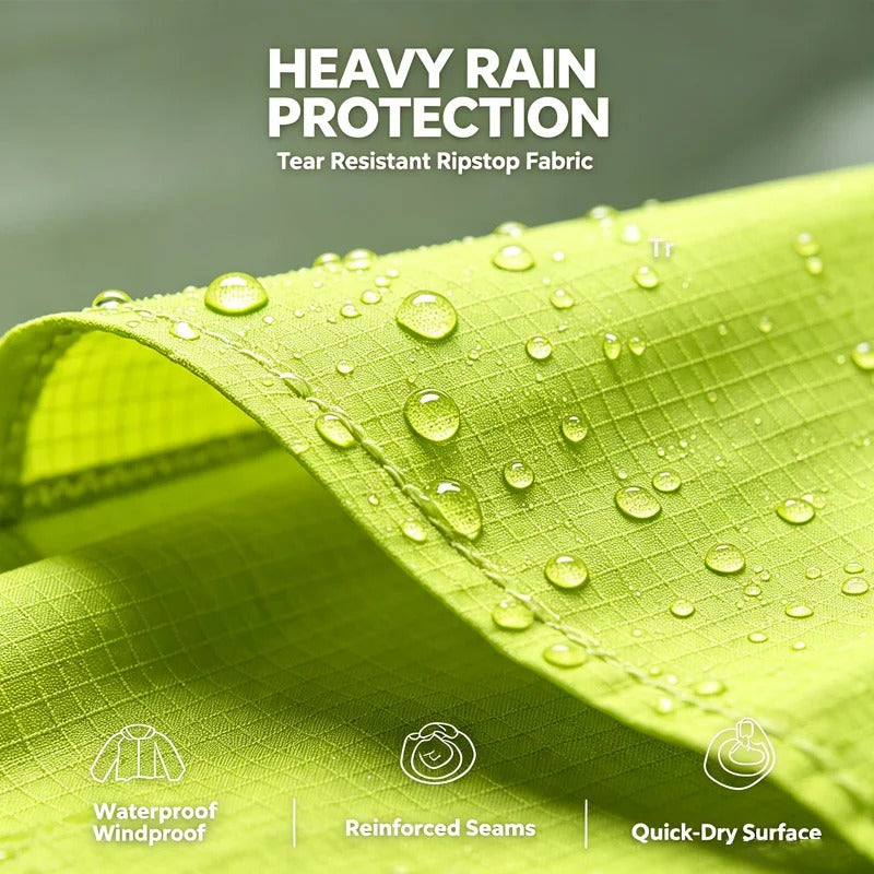 Naturehike Ultralight Heavy Rain & Windproof Outdoor Poncho
