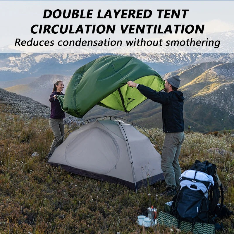 Naturehike Cloud River PRO 2 Persons Ultralight Four-Season Tent
