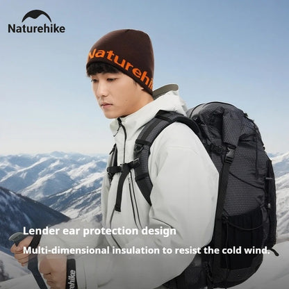 Naturehike Double-Sided Thick Merino Wool Soft Breathable Winter Warm  Knitted Hat