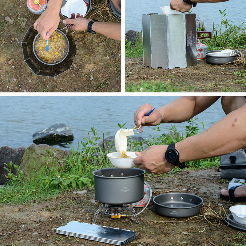Naturehike Windproof Shield For Camping Stove 10 Plates