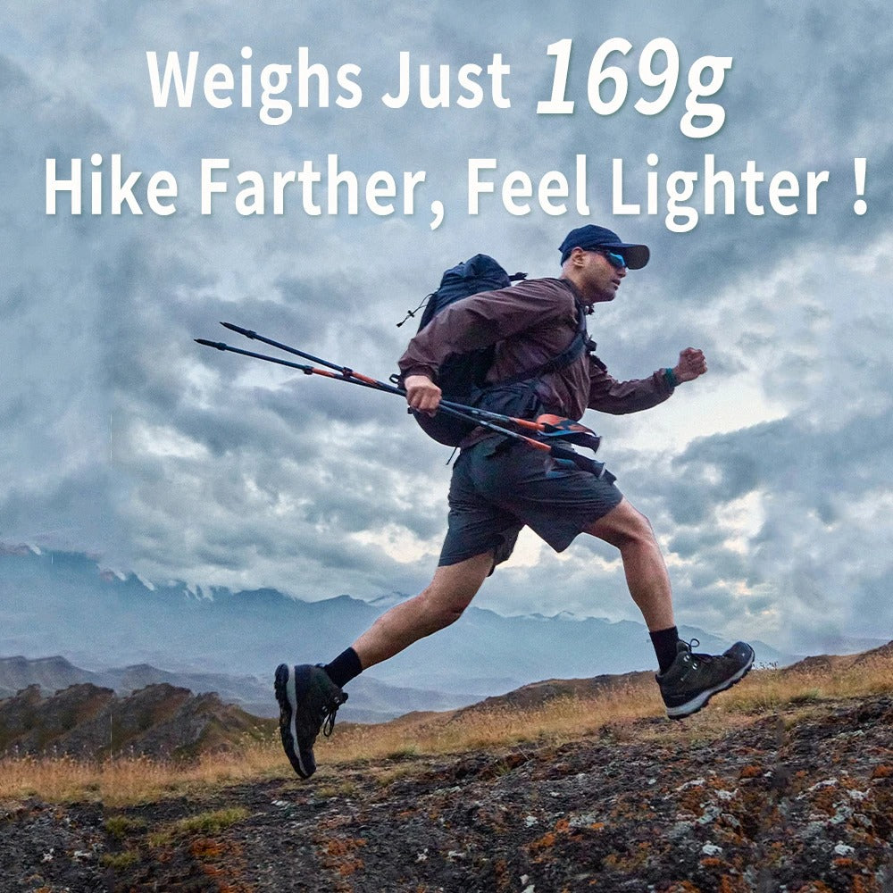 Naturehike 3-Section 24K Carbon Fiber Outdoor Telescopic Trekking Pole