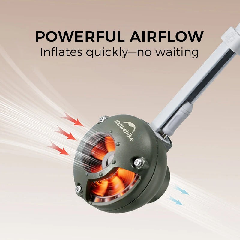Naturehike Ultralight Wind Nano Eye Ball Type C Air Pump