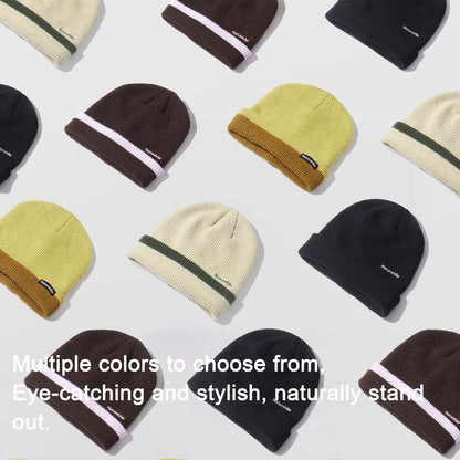 Naturehike Wide-Brimmed Wool Knitted Windproof Unisex Outdoor Winter Warm Cap