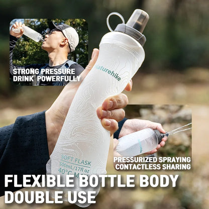Naturehike Ultralight Soft Foldable TPU Water Bottle 500ml