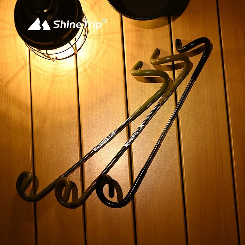 ShineTrip Pigtail Stainless Steel Camping Hanging Hook 1Pc