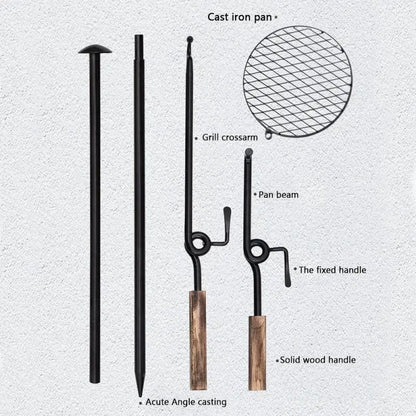 ShineTrip Outdoor Fire Stand