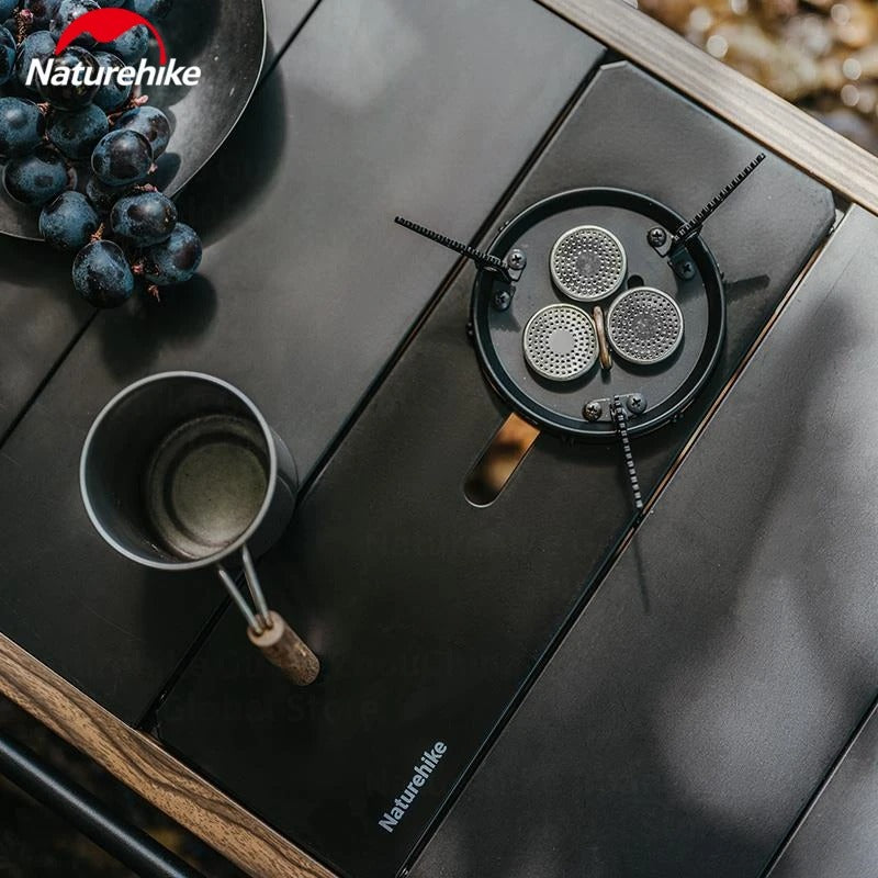 Naturehike 3300w Dark Star Three Burner Ultralight Foldable Gas Stove