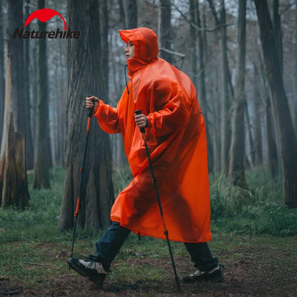 Naturehike Ultralight Heavy Rain & Windproof Outdoor Poncho
