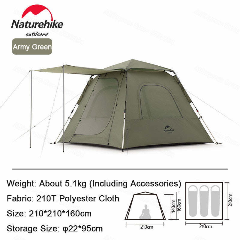 Naturehike Ango 3-Person Automatic Tent