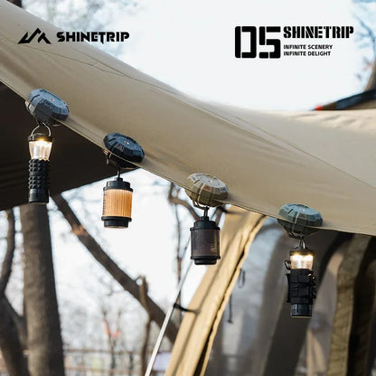 ShineTrip 05 Series Heavy-Duty Double-Sided Tactical Magnetic Mounting Hook
