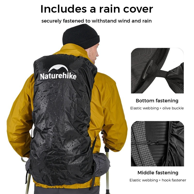Naturehike Backpack Rock 2.0 Upgraded Ultralight Backpack