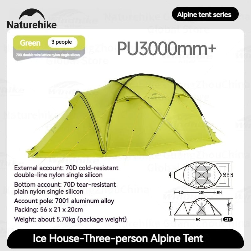 Naturehike Alpine Snow Filed High Altitude Tent