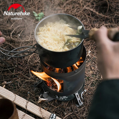 Naturehike Ultralight Titanium Mini Portable Firewood Camping Stove