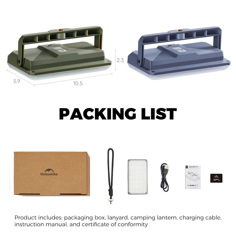 Naturehike Ultralight Card-Type Multifuntional Camping Illuminator