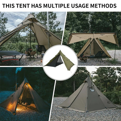 Naturehike Ranch Fire Pyramid Double-layer 2 Persons Waterproof Tent