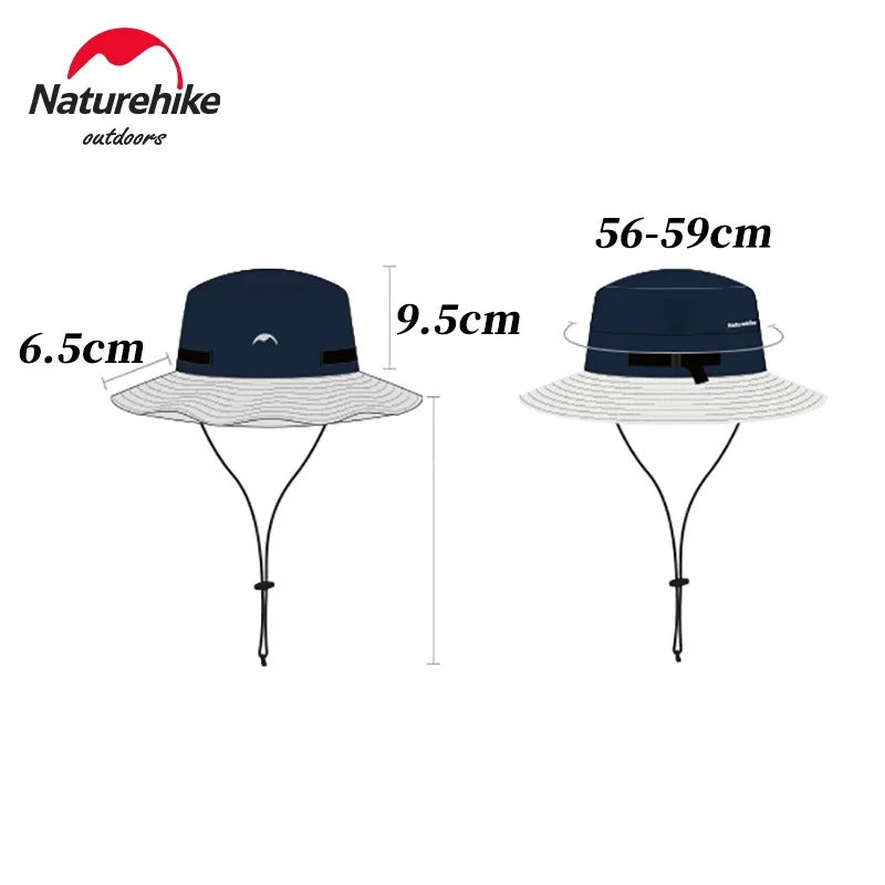 Naturehike Sun Protection Anti-UV Panama Fisherman Hat