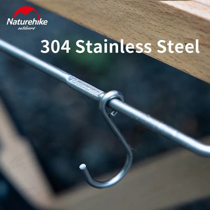 Naturehike 304 Stainless Steel Portable Table Edge Hanging Rack