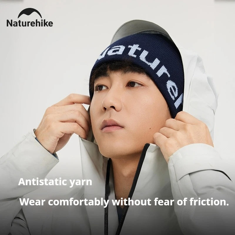 Naturehike Double-Sided Thick Merino Wool Soft Breathable Winter Warm  Knitted Hat