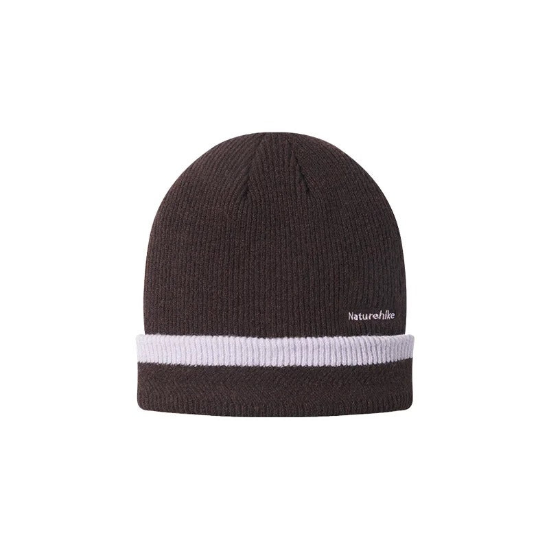 Naturehike Wide-Brimmed Wool Knitted Windproof Unisex Outdoor Winter Warm Cap