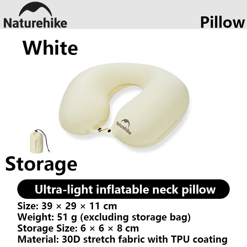 Naturehike Ultralight 51g Inflatable Compact Travel Neck Pillow