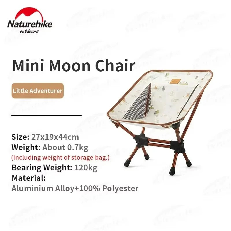 Naturehike Folding Lightweight Mini Moon Chair For Childrens