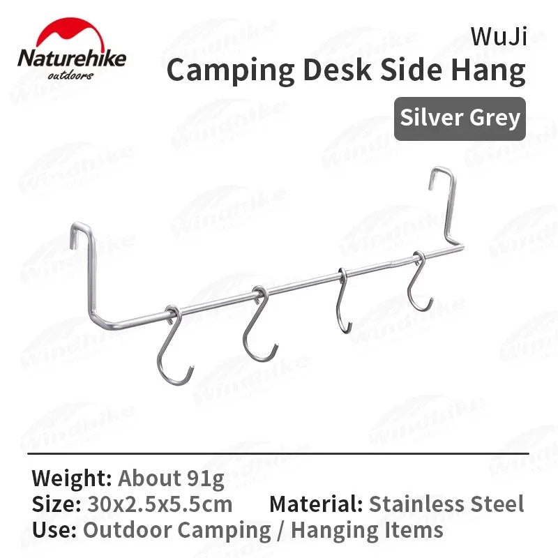 Naturehike 304 Stainless Steel Portable Table Edge Hanging Rack