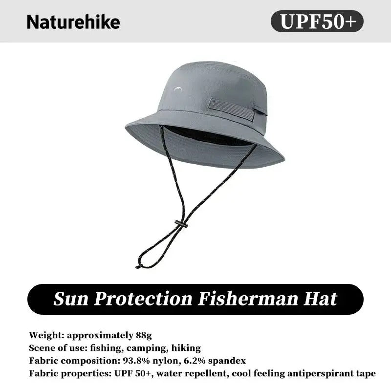 Naturehike Sun Protection Anti-UV Panama Fisherman Hat