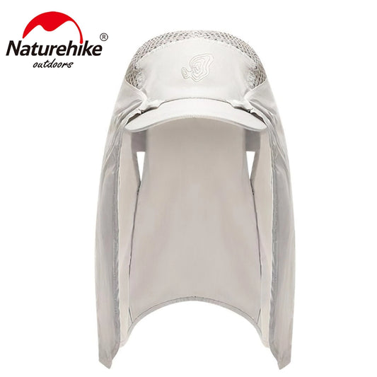 Naturehike Outdoor Sunscreen Cap With Sun Protection White