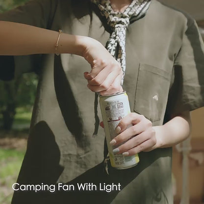 Naturehike Multifunctional Rechargeable Camping Fan With Tripod