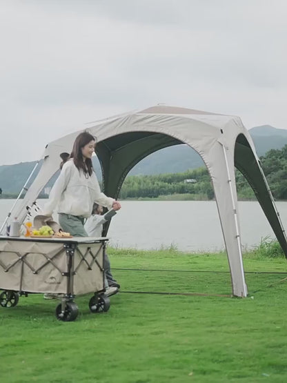 Naturehike T01 Ultralight Foldable Steel Frame Portable Camping Stool