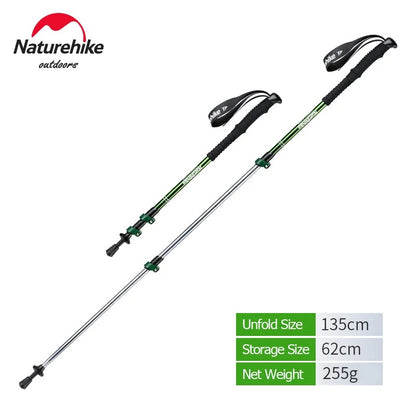 Naturehike ST01 Ultralight Telescopic Aluminium Alloy Trekking Pole