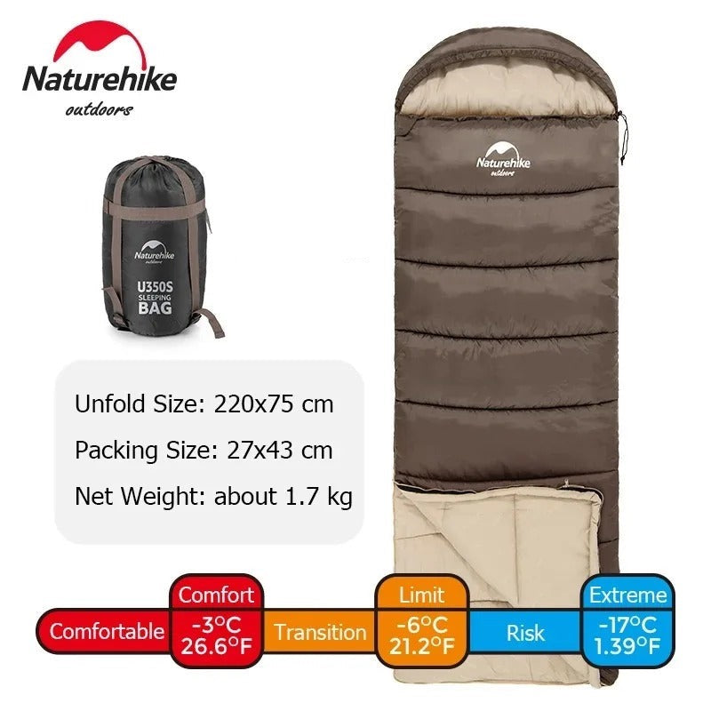 Naturehike U350S Upgraded 4 Season Sleeping Bag