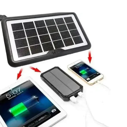 CCLamp Foldable solar panel  CL-670 7W with USB output, universal charging