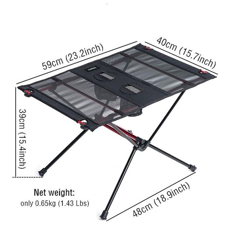 Naturehike Ultralight Compact Foldable Outdoor Table FT07