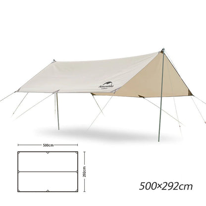 Naturehike 4-6 Person Large Outdoor Canopy, Shelter Tarp