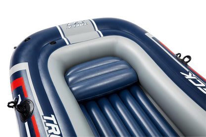 Bestway Inflatable Rafting Boat Set for 2+1