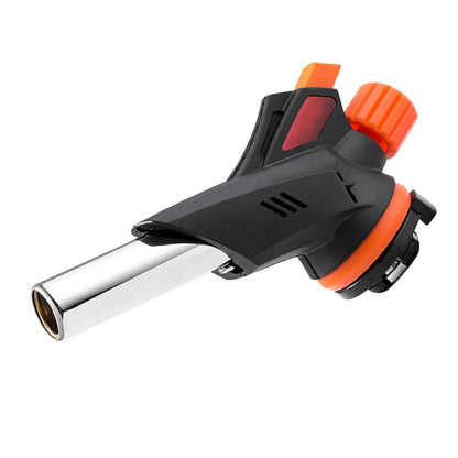 Gas Burner Flame Gun Gas Pistol Butane Torch With Butane BLACK