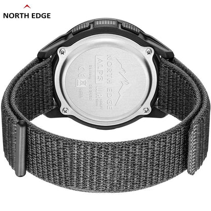 NORTH EDGE ALPS Men's Carbon Fiber Outdoor Sports Watch